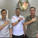 Ka.Kpr Rutan Kelas I Medan Audiensi Dengan APH Polsek Helvetia