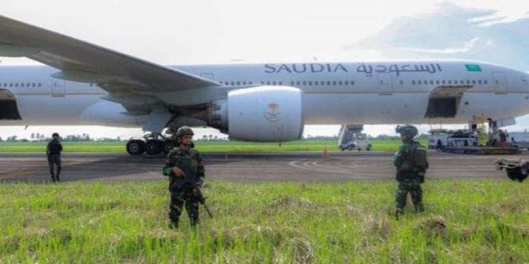 Saudia Arabia Airlines Mendarat Darurat di Medan Setelah Terima Ancaman Bom