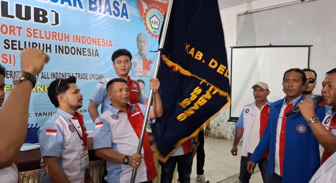Husen Sukri Tamora Terpilih Aklamasi Pimpin F.SPTSI-K.SPSI Deli Serdang 2025–2030