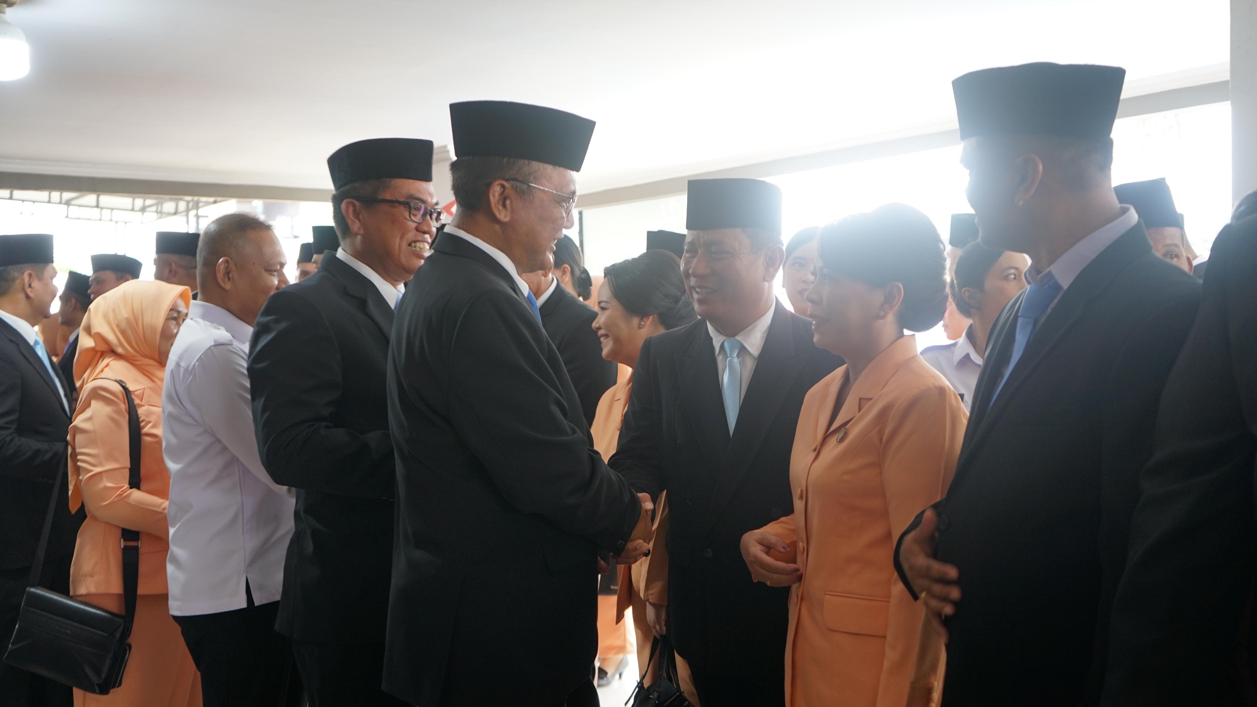 42 Pejabat Kanwil Ditjenpas Sumut Dilantik, Kakanwil Tekankan Amanah dan Integritas dalam Mengemban Jabatan