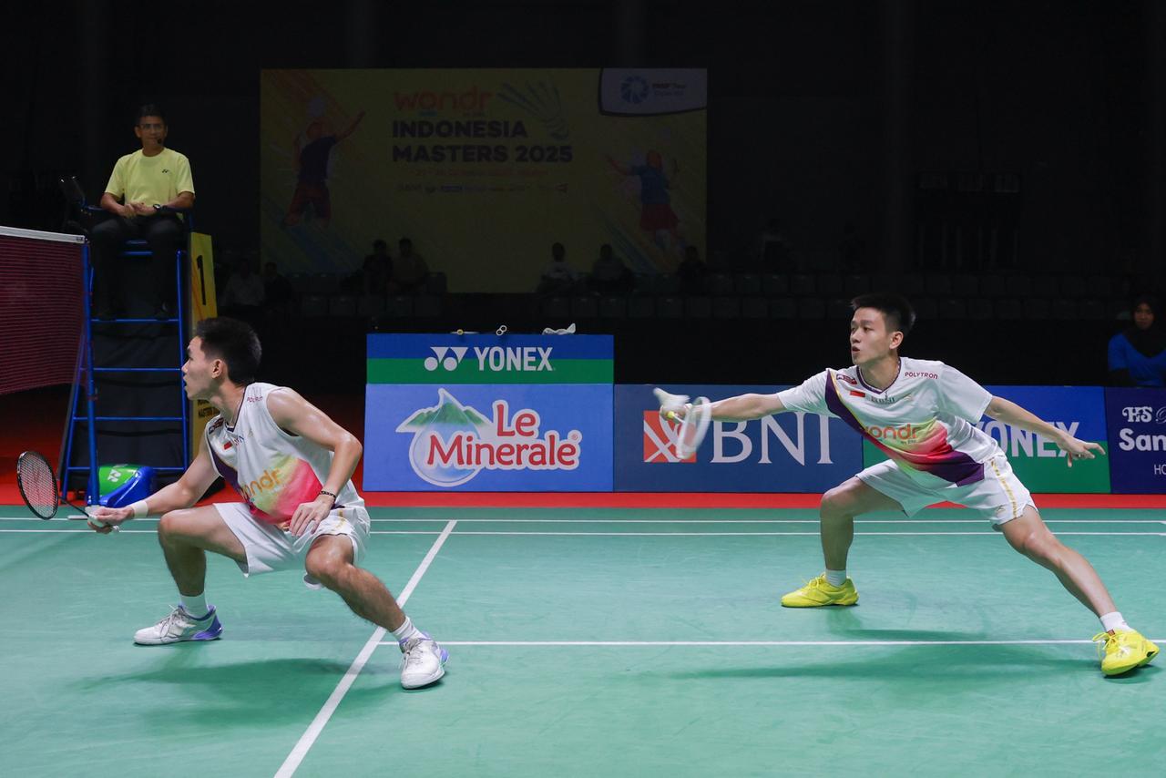 Raymond Indra/Nikolaus Joaquin Pulangkan Unggulan Kelima