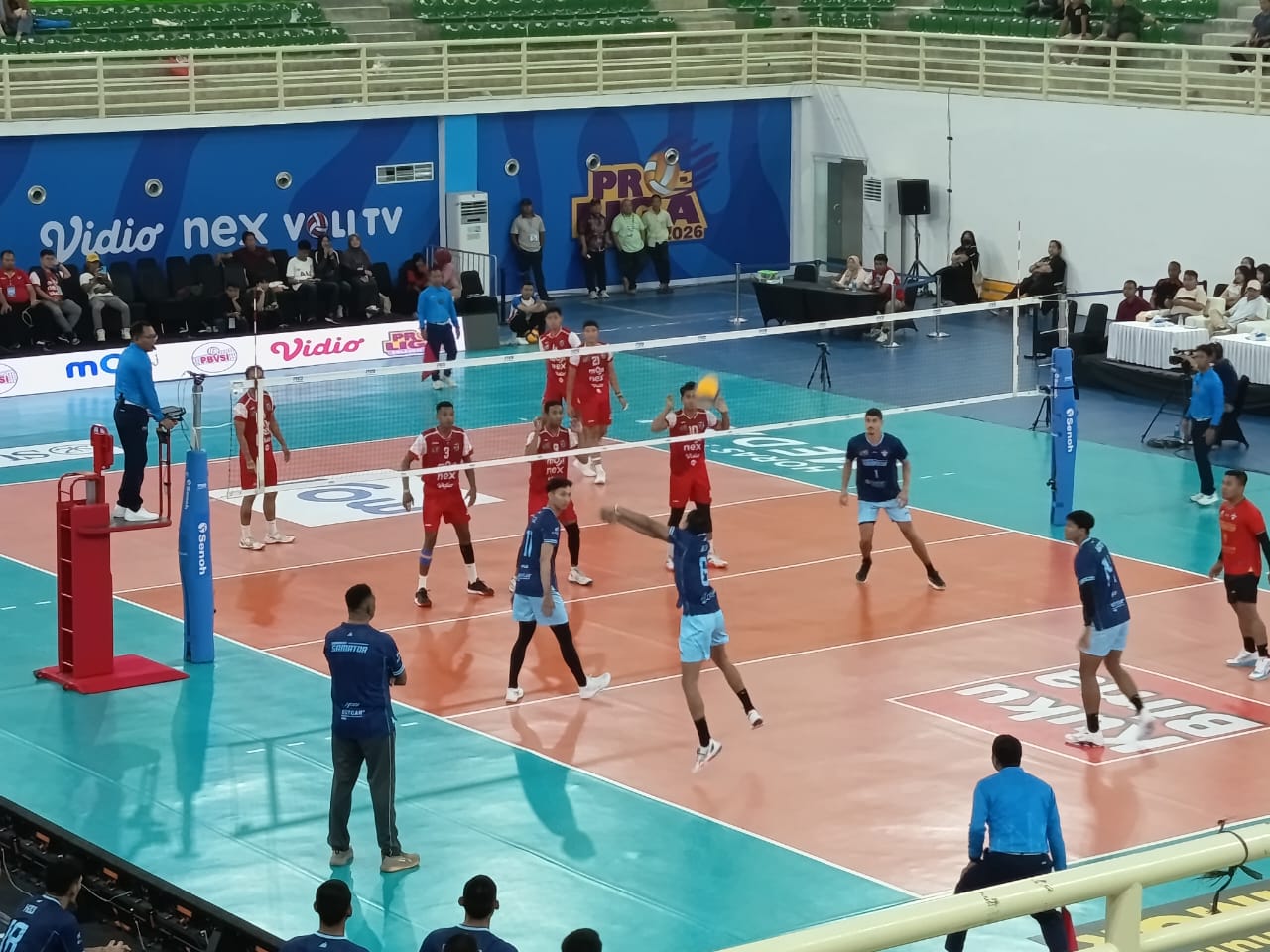 Kejutan, Samator Ungguli Medan Falcons Tirta Bhagasasi